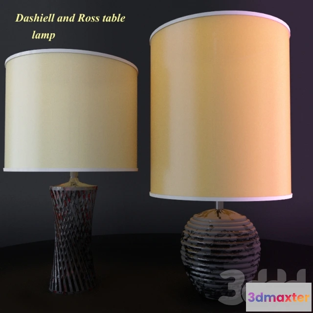 1078336 - Dashiell and Ross table lamp - 211893