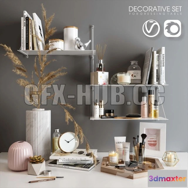 1078636 - Decorative set for dressing table - 212193