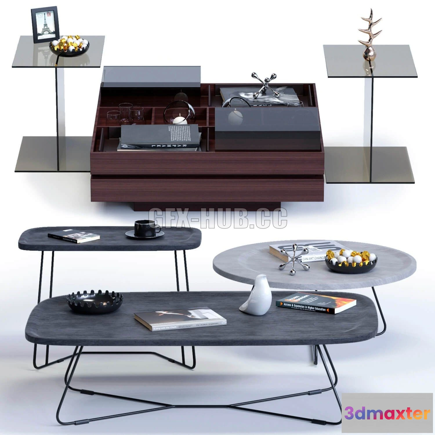 1079170 - Ditre Italia coffee tables set - 212727