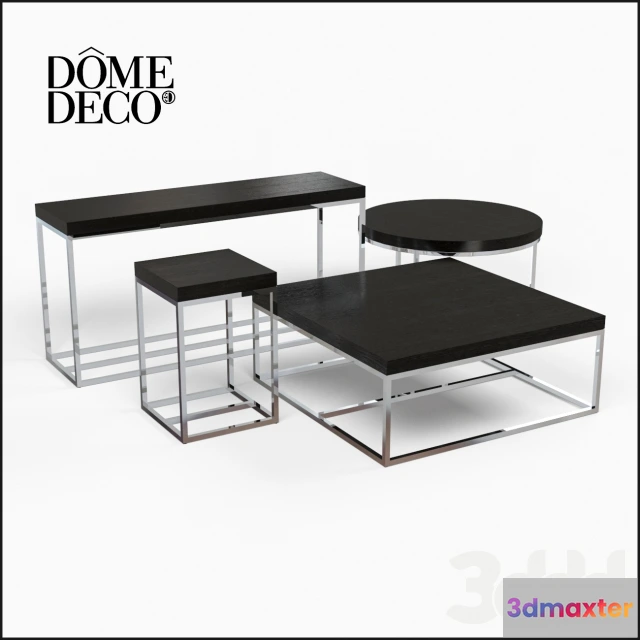 1079318 - Dôme Deco.Bronco Coffe Table Set. - 212875