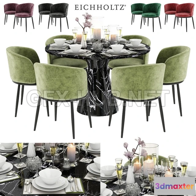 1079906 - EICHHOLTZ Dining Table Turner - 213463