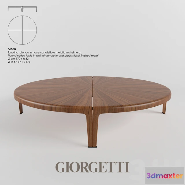 1081848 - Giorgetti table 66550 - 215405