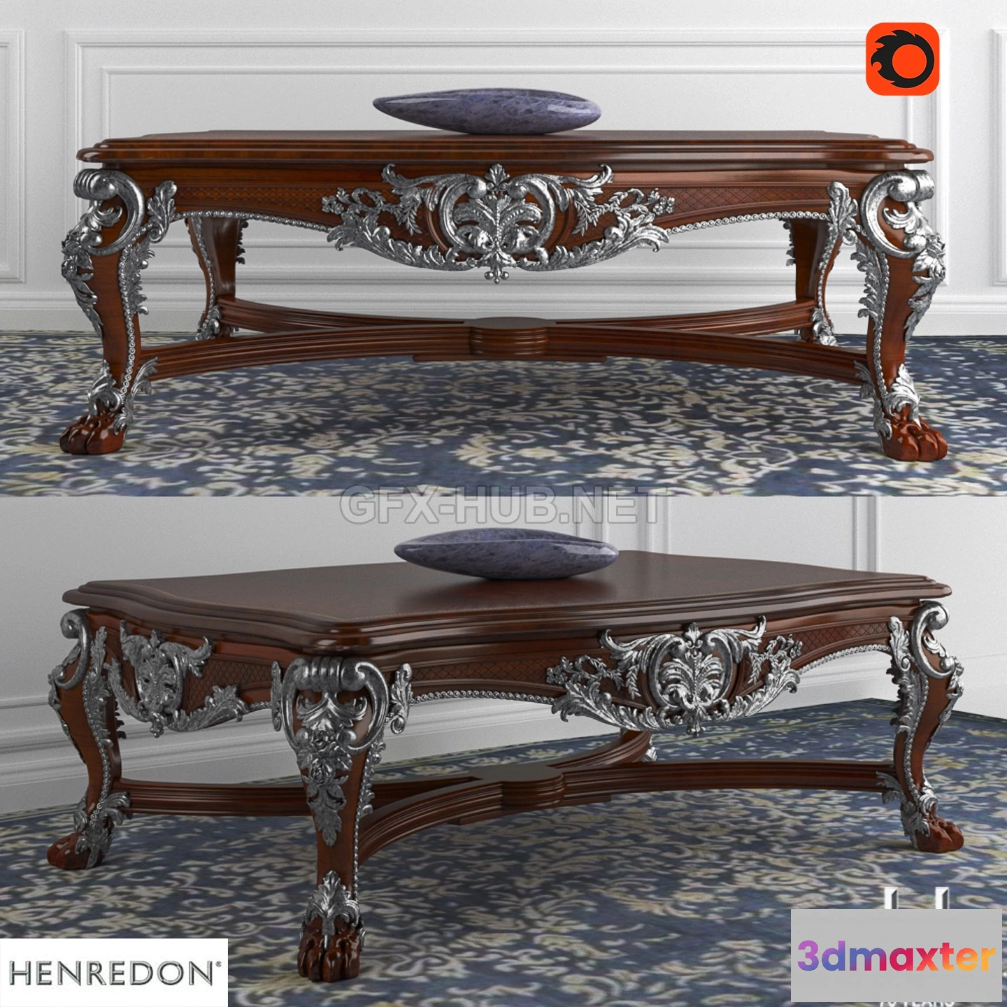 1082734 - Henredon Marseilles II classic table - 216291