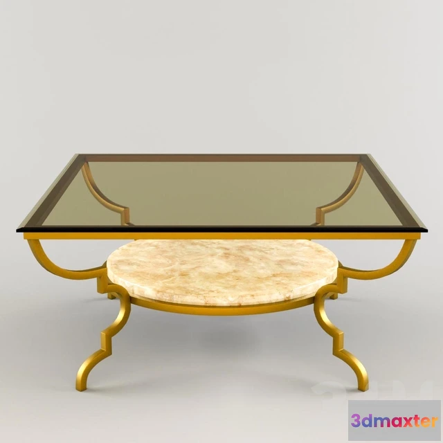 1084818 - La Barge Gilded Iron Cocktail Table - 218375
