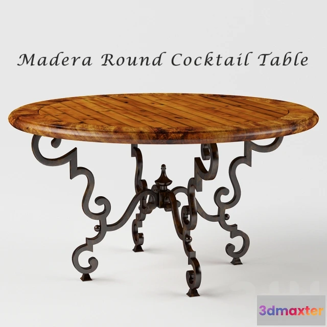 1085970 - Madera Round Cocktail Table - 219527