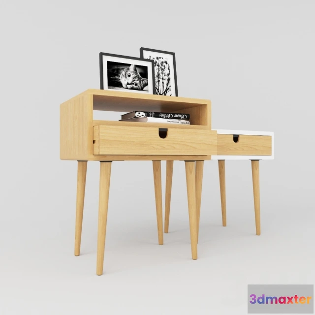 1086530 - Mid-Century Scandinavian Side Table - 220087