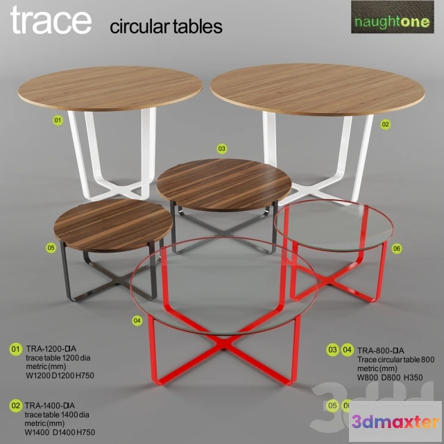 1087530 - Naughtone. Trace round tables - 221087