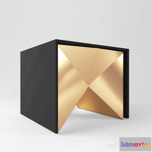 1087758 - nova leather side table CB2 - 221315