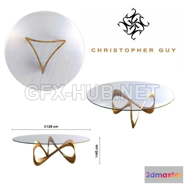 1088566 - Parisian table by Christopher Guy - 222123