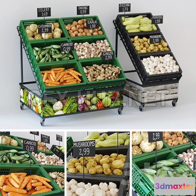 1089870 - Racks with vegetables - 223427