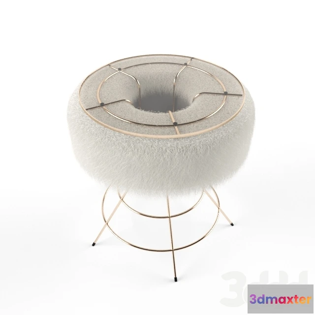 1091412 - Shell Fur Small Table - 224969