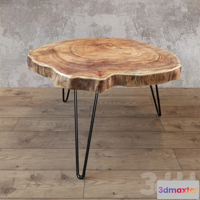 1091770 - Slab wood coffe table - 225327