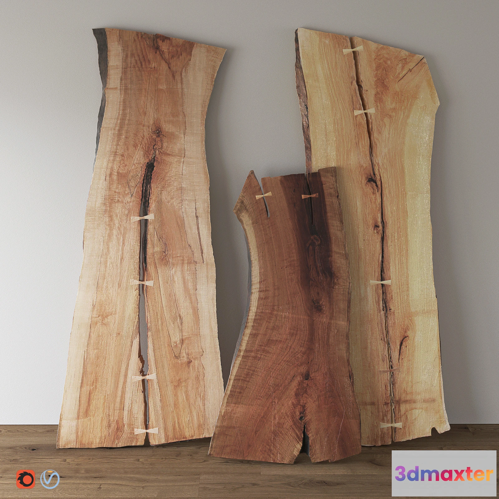 1091772 - Slab wooden Tabletops +CORONA PRO - 225329