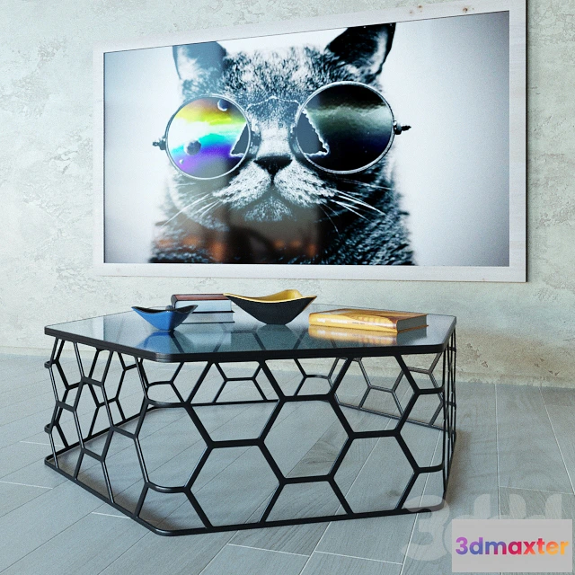 1093186 - Table Hexahedron - 226743