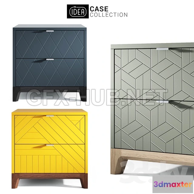 1093520 - The IDEA CASE bedside table - 227077