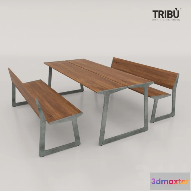 1093916 - Tribu - Bird Bench and Table - 227473