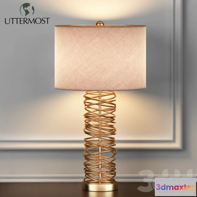 1094216 - Uttermost Amarey Metal Ring Table Lamp - 227773