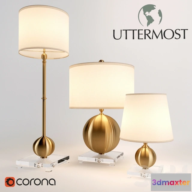 1094228 - Uttermost Laton lamps table - 227785