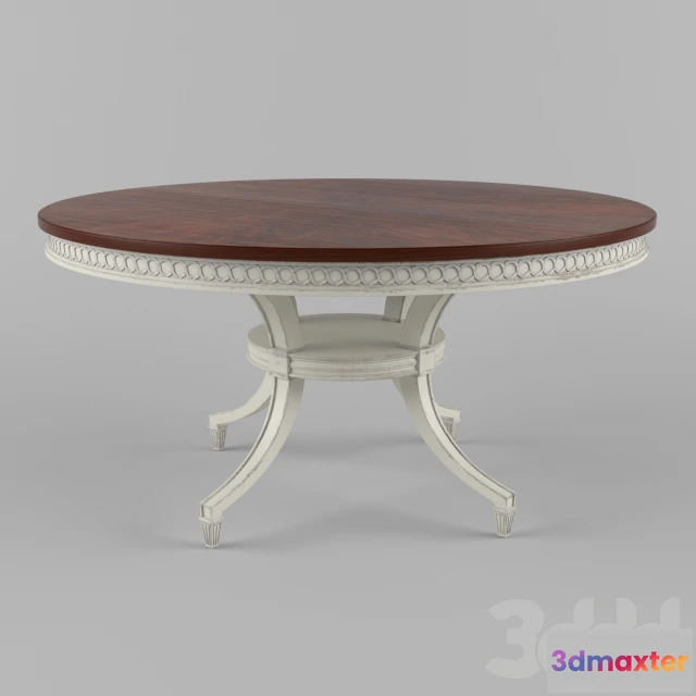 1094524 - Villa Couture Ana Round Table in Glaze - 228081