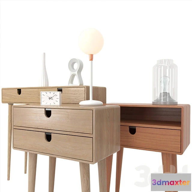 1094876 - Walnut table Set - 228433