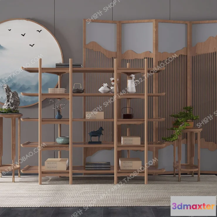 1127912 - Tea Coffee Table - 3D Models - 1091