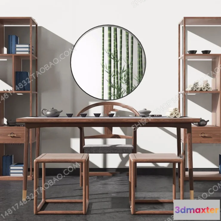 1127918 - Tea Coffee Table - 3D Models - 1094