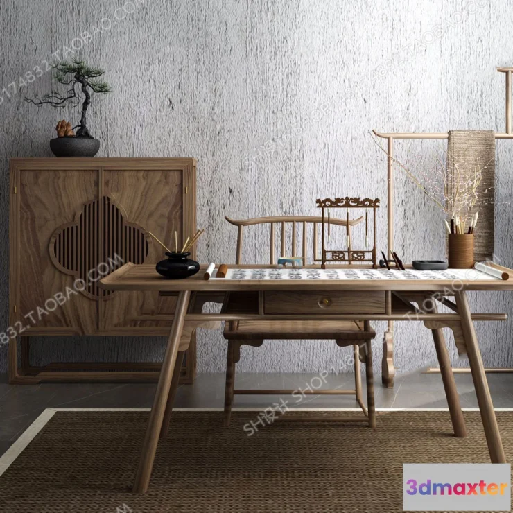 1127936 - Tea Coffee Table - 3D Models - 1103