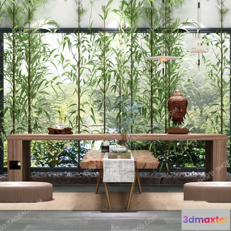 1127962 - Tea Coffee Table - 3D Models - 1116