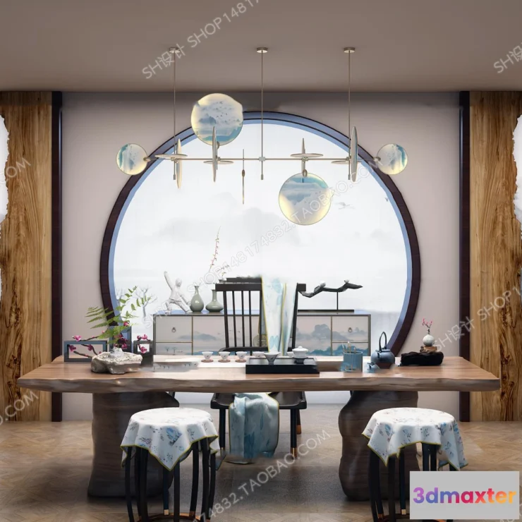 1127968 - Tea Coffee Table - 3D Models - 1119