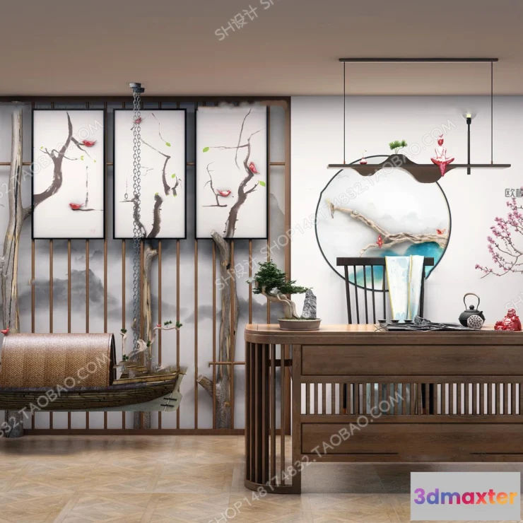 1127974 - Tea Coffee Table - 3D Models - 1122