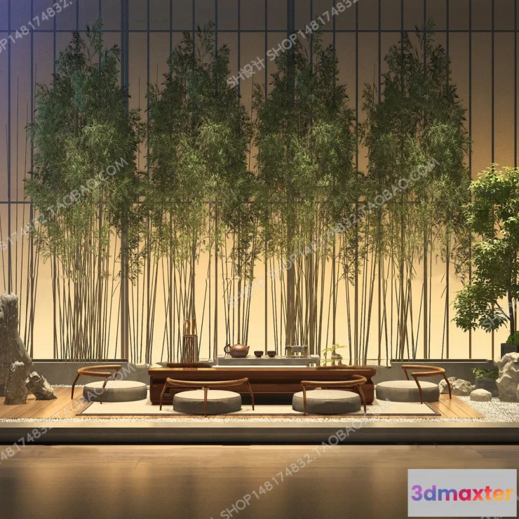 1127996 - Tea Coffee Table - 3D Models - 1133