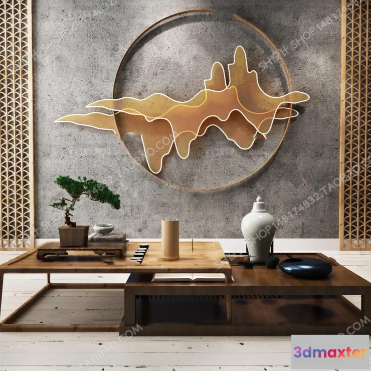 1127998 - Tea Coffee Table - 3D Models - 1134