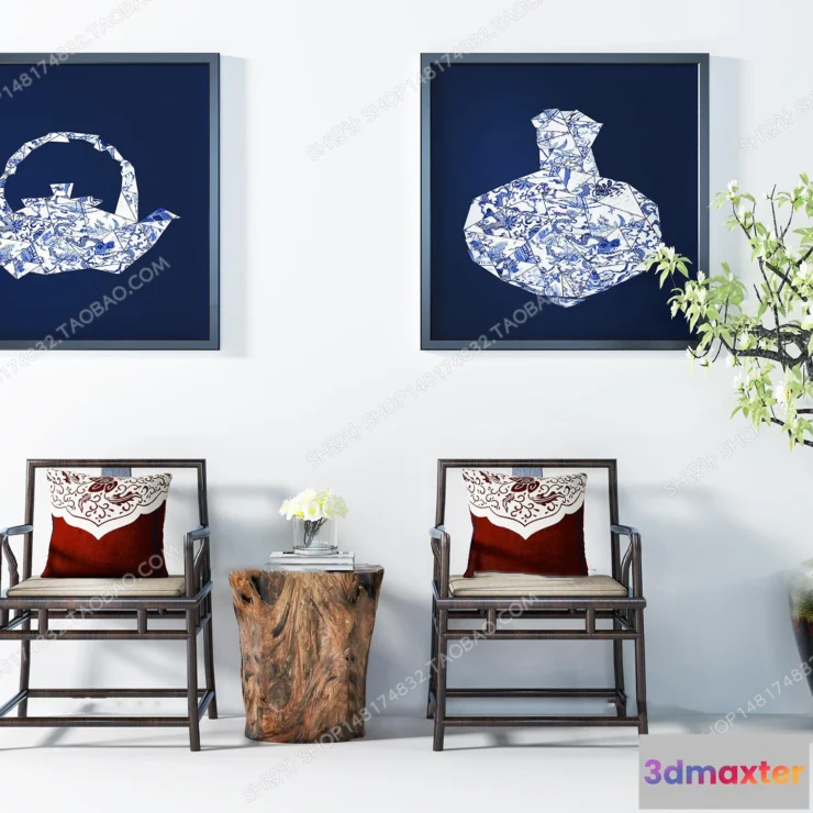 1128006 - Tea Coffee Table - 3D Models - 1138