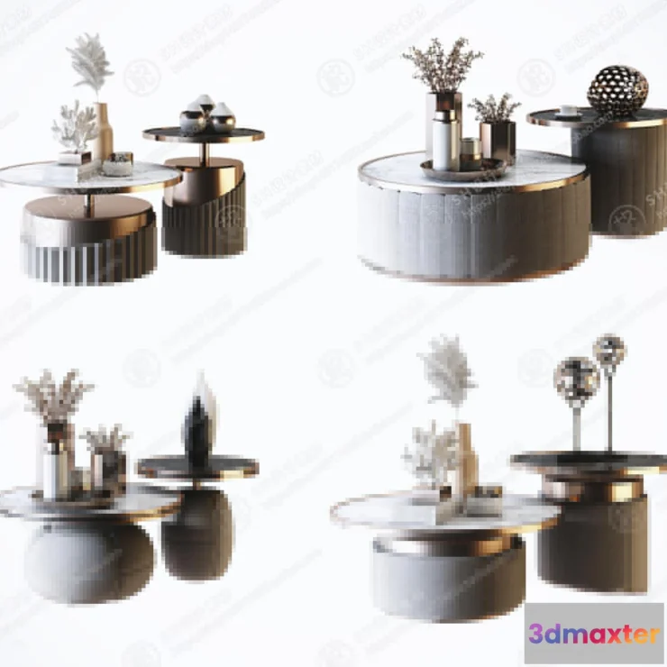 1128014 - Tea Coffee Table - 3D Models - 1142