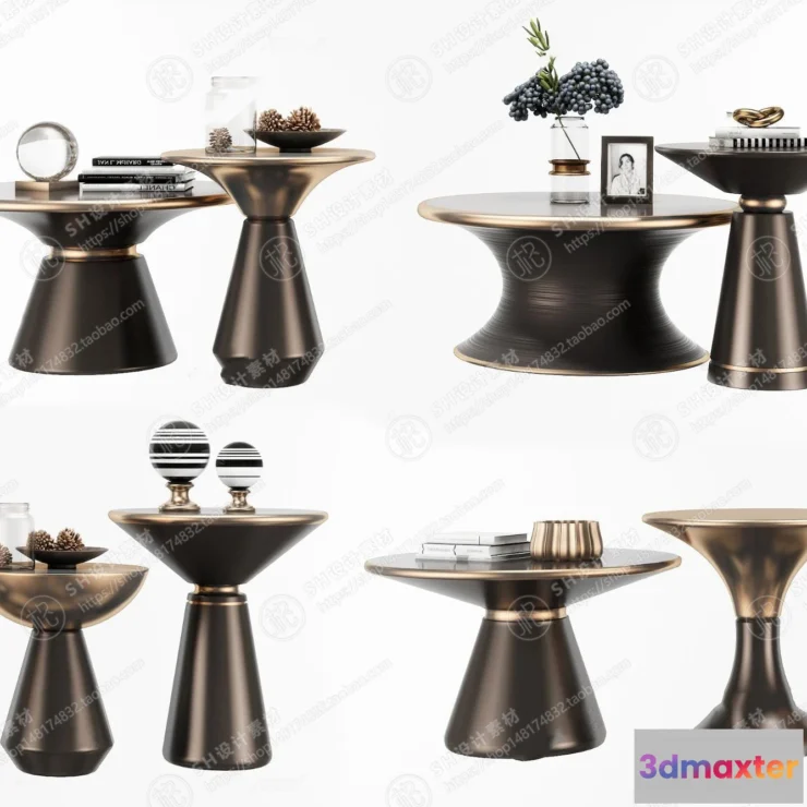 1128030 - Tea Coffee Table - 3D Models - 1150