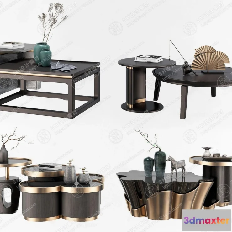 1128036 - Tea Coffee Table - 3D Models - 1153