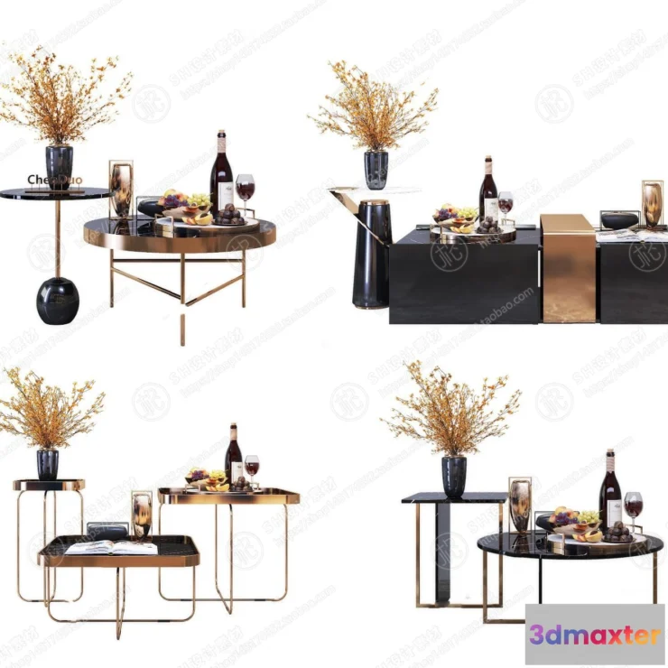 1128048 - Tea Coffee Table - 3D Models - 1159