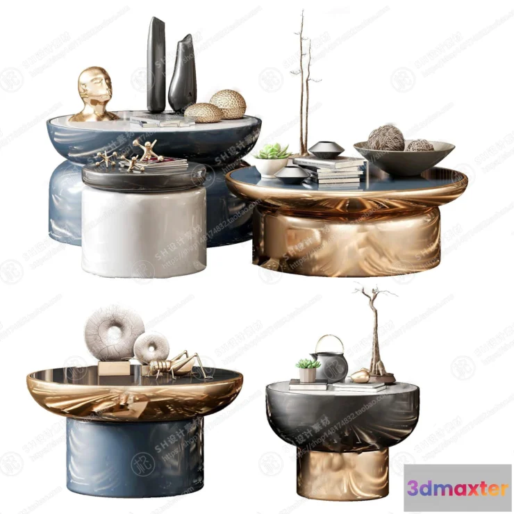 1128064 - Tea Coffee Table - 3D Models - 1167