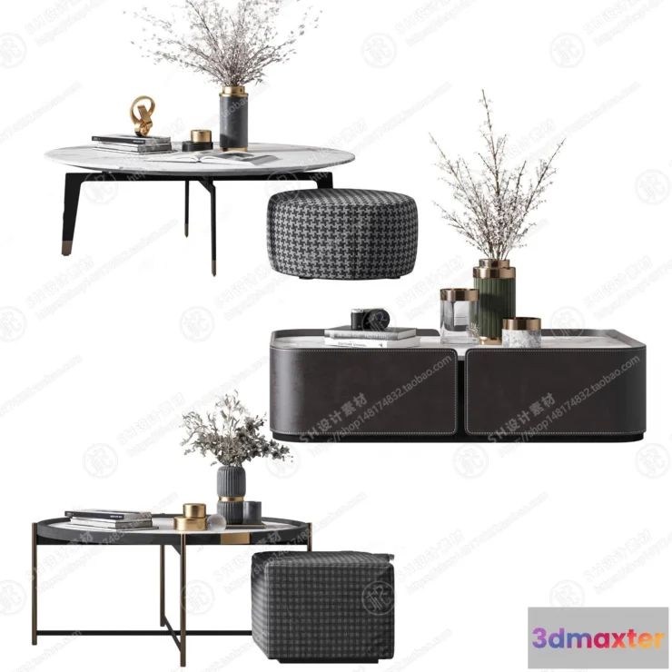 1128068 - Tea Coffee Table - 3D Models - 1169