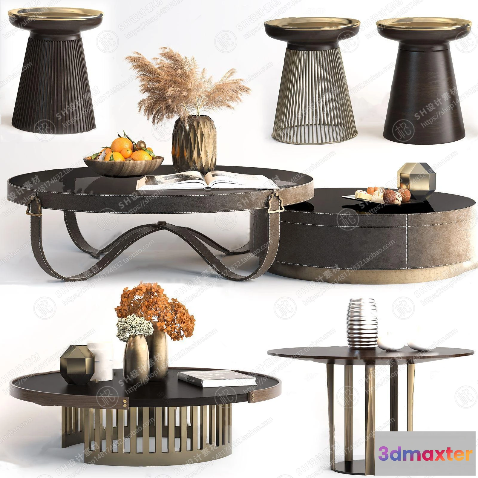 1128070 - Tea Coffee Table - 3D Models - 1170