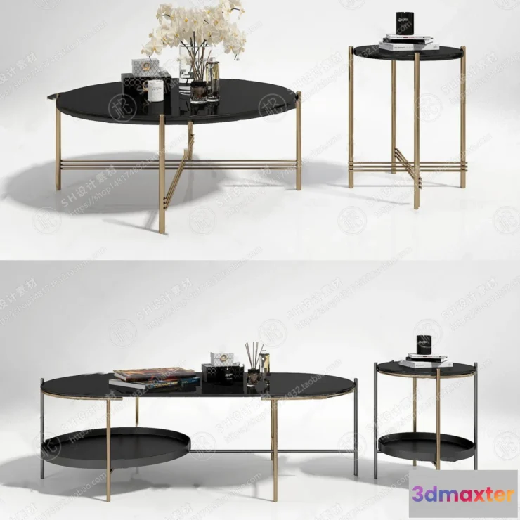 1128076 - Tea Coffee Table - 3D Models - 1173
