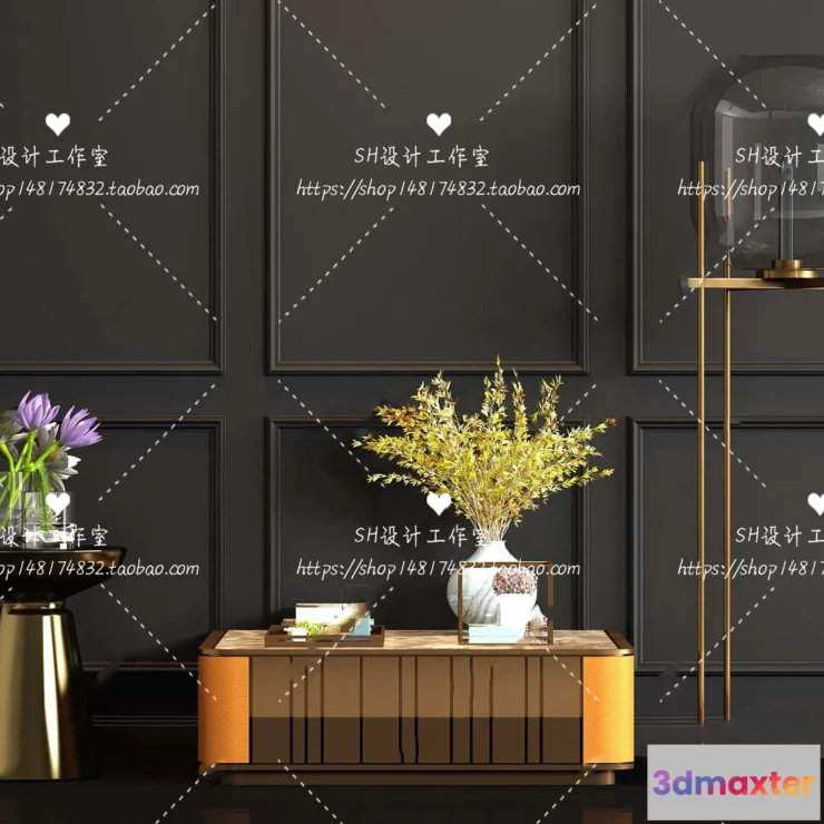 1128118 - Tea Coffee Table - 3D Models - 1194