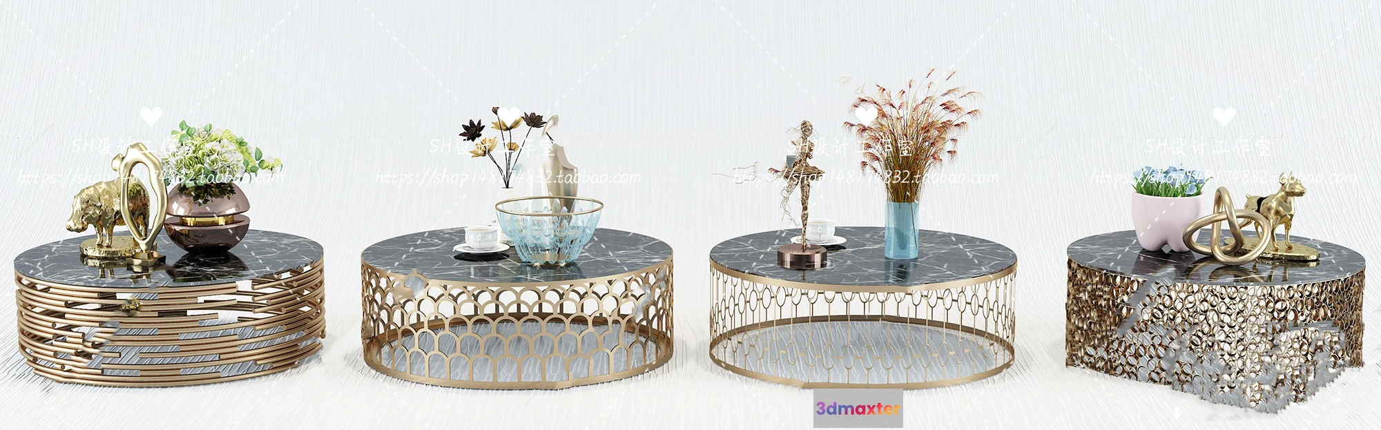 1128148 - Tea Coffee Table - 3D Models - 1209