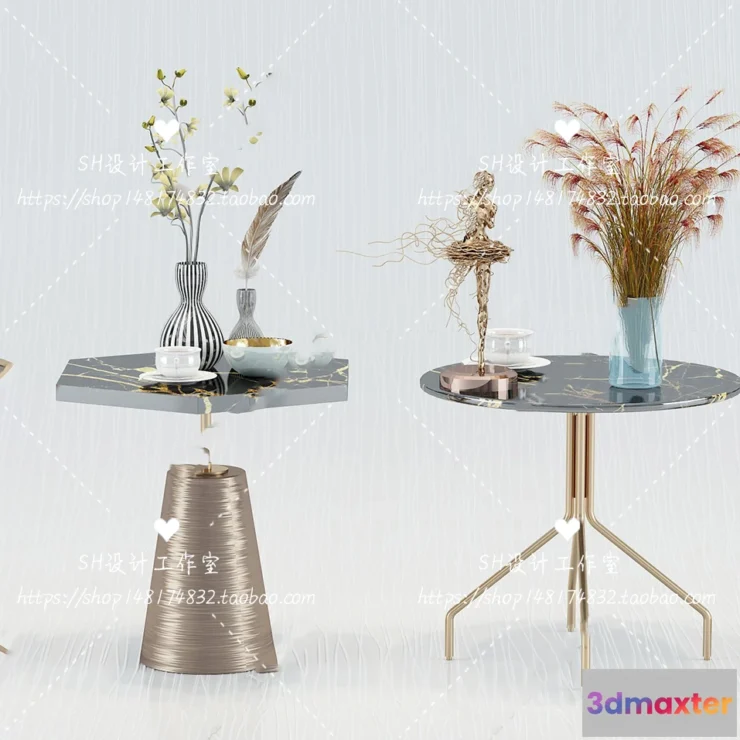 1128152 - Tea Coffee Table - 3D Models - 1211