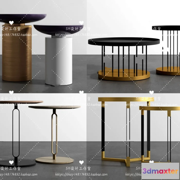 1128178 - Tea Coffee Table - 3D Models - 1224