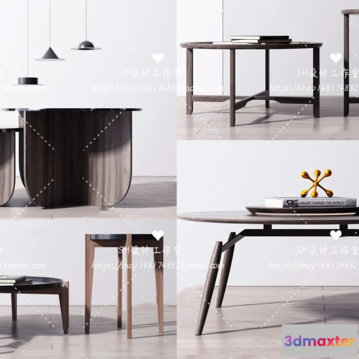 1128186 - Tea Coffee Table - 3D Models - 1228