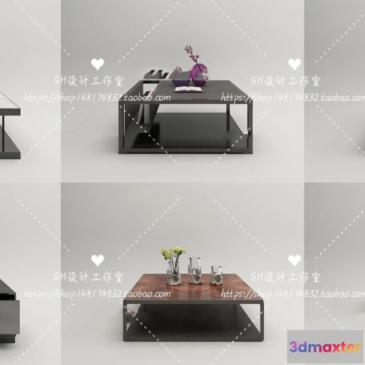 1128206 - Tea Coffee Table - 3D Models - 1238