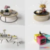 1128218 - Tea Coffee Table - 3D Models - 1244