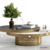 1128248 - Tea Coffee Table - 3D Models - 1259
