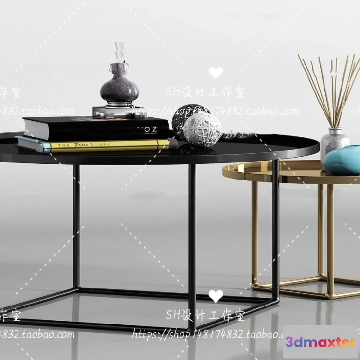 1128258 - Tea Coffee Table - 3D Models - 1264